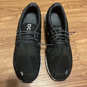 On Running Swiss Engineering Men's Black Sneakers Size 11.5 M